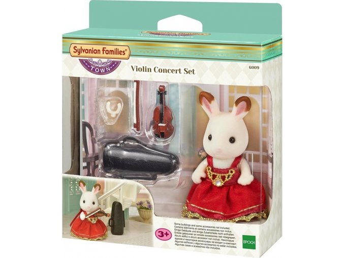 Sylvanian Families 6009 Město - Králičice houslistka