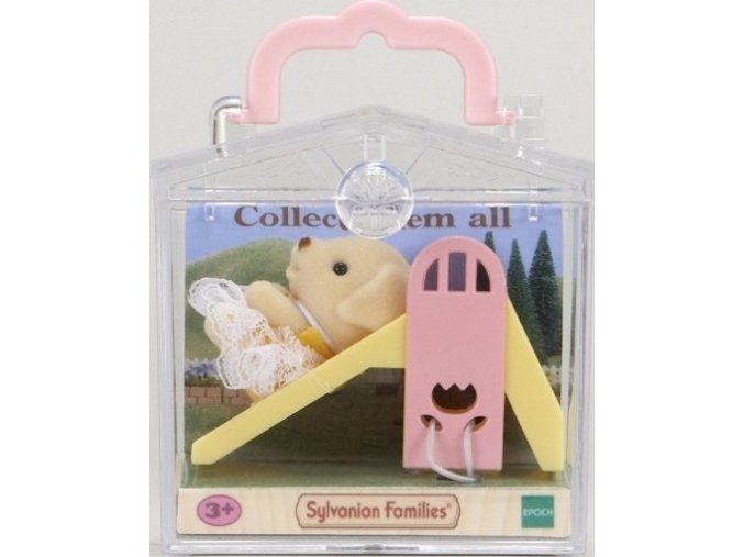 Sylvanian Families 5204 Minibox Pejsek na skluzavce