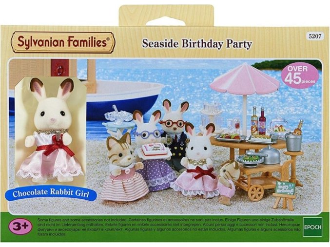 Sylvanian Families 5207 Oslava narozenin na pláži
