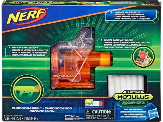 NERF Modulus Shadow Ops Chronobarrel