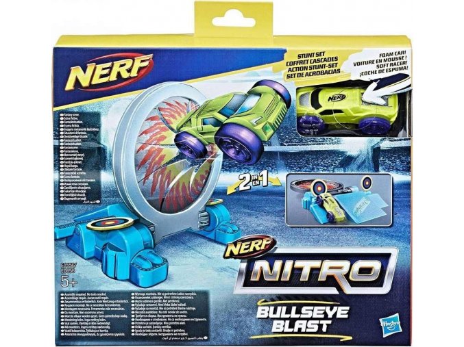 NERF Nitro Náhradní autíčko dvojitá akce Bullseye Blast