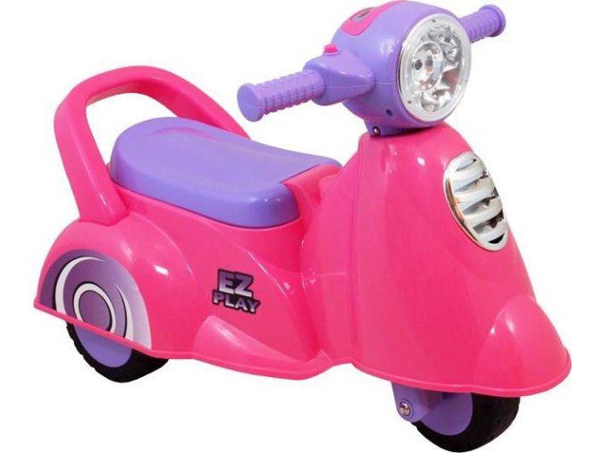 Dětské jezdítko se zvukem Baby Mix Scooter pink