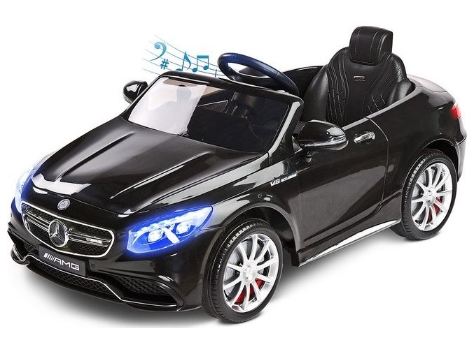 Elektrické autíčko Toyz Mercedes-Benz S63 AMG-2 motory black