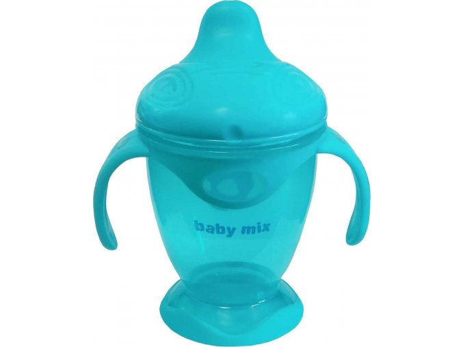 Dětský kouzelný hrneček Baby Mix 200 ml světle modrý