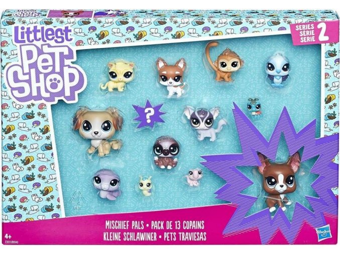 Littlest Pet Shop Velké balení 13 zvířátek