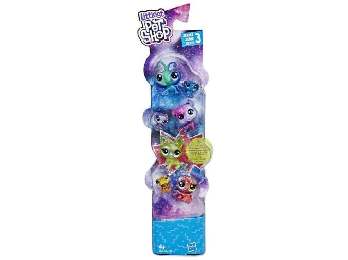 Littlest Pet Shop kosmicka zviratka svitici ve tme 1