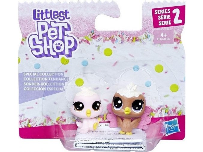 Littlest Pet Shop Frosting Frenzy 2 zvířátka Ptáčci