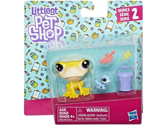 Littlest Pet Shop Maminka s miminkem, Iggy Frogstein a Mitzi McLizard