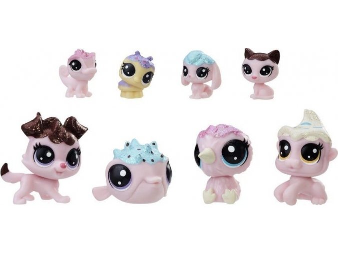 Littlest Pet Shop Frosting Frenzy zvířátka 8 v balení