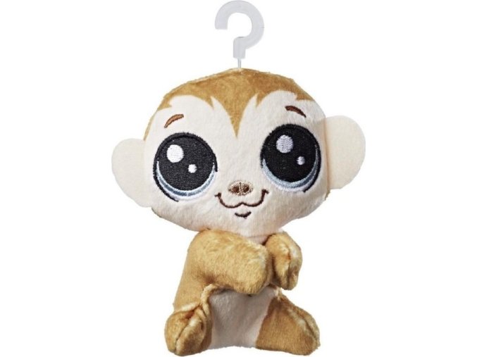 Littlest Pet Shop Plyšák s klipem Clicks Monkeyford