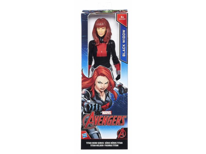 hasbro marvel avengers black widow titan hero series