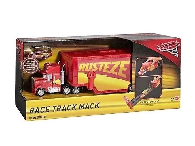 cars race track mack zavodni kamion mack se zavodni drahou