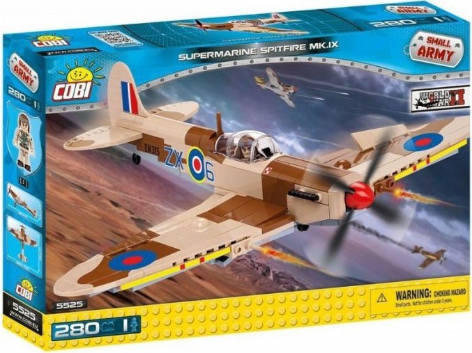 COBI 5525 SMALL ARMY - Supermarine Spitfire Mk.IX