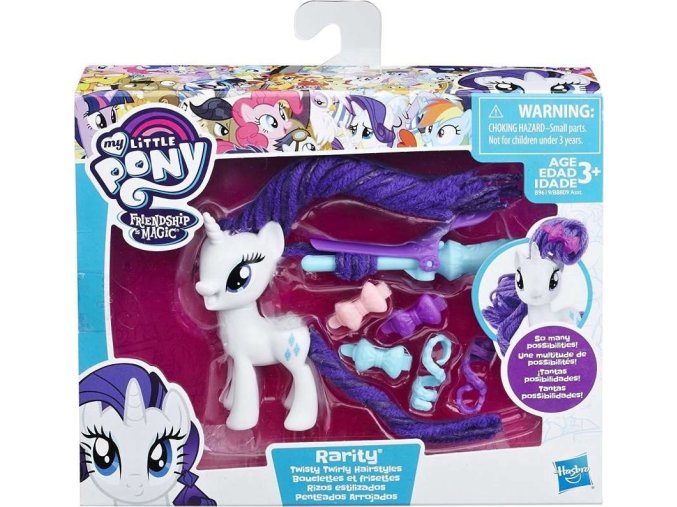 My Little Pony Poník s kadeřnickými doplňky Rarity