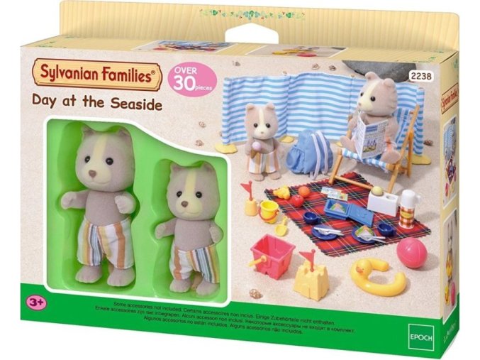 Sylvanian Families 4870 Medvídci na pláži