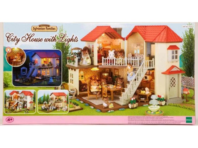 Sylvanian Families 2752 Městský dům patrový se světly