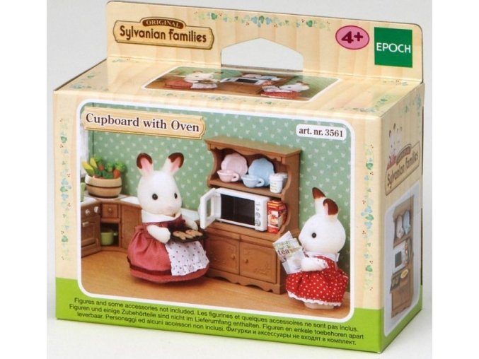 Sylvanian Families 5023 Kuchyňská skříň s mikrovlnou troubou