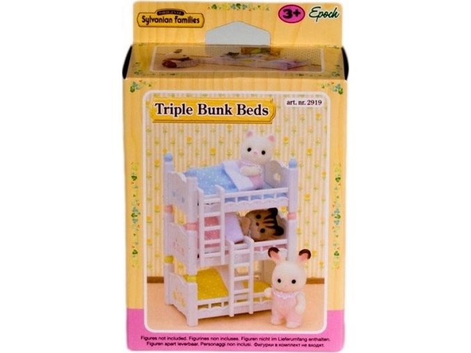 Sylvanian Families 4448 Třípatrová postel