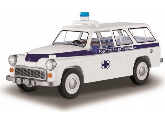 COBI 24549 Youngtimer - WARSZAWA 223 K sanitka, 1:35