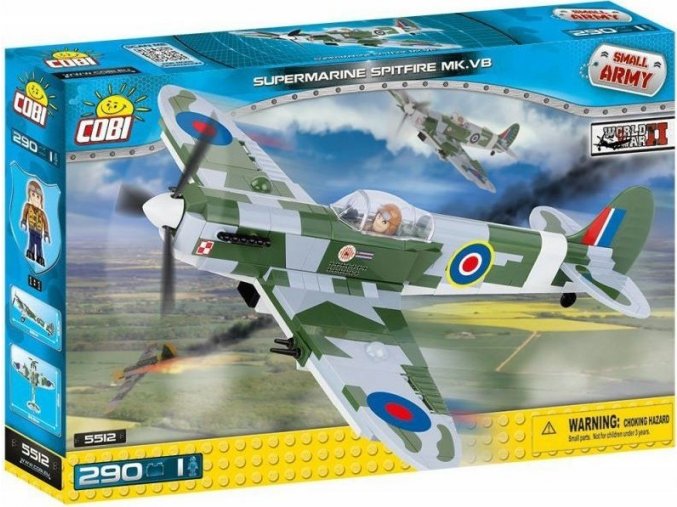 COBI 5512 SMALL ARMY - Supermarine Spitfire Mk VB