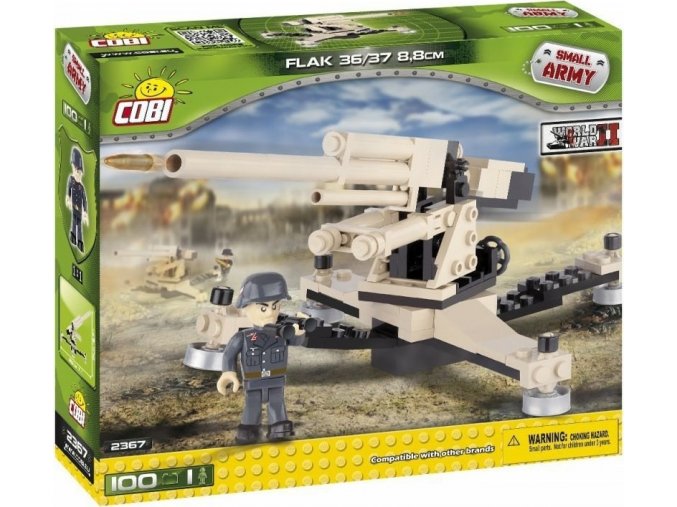 COBI 2367 SMALL ARMY Flak 36/37 88 mm