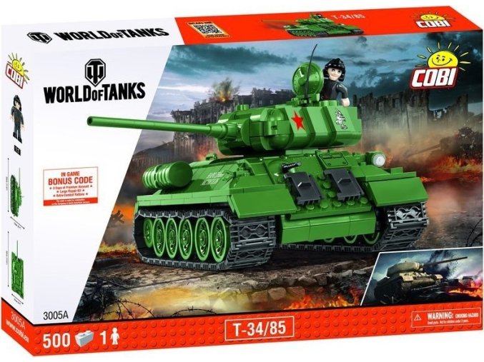 COBI 3005 World of Tanks T-34/85