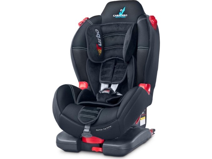 Autosedačka CARETERO Sport TurboFix black 2016