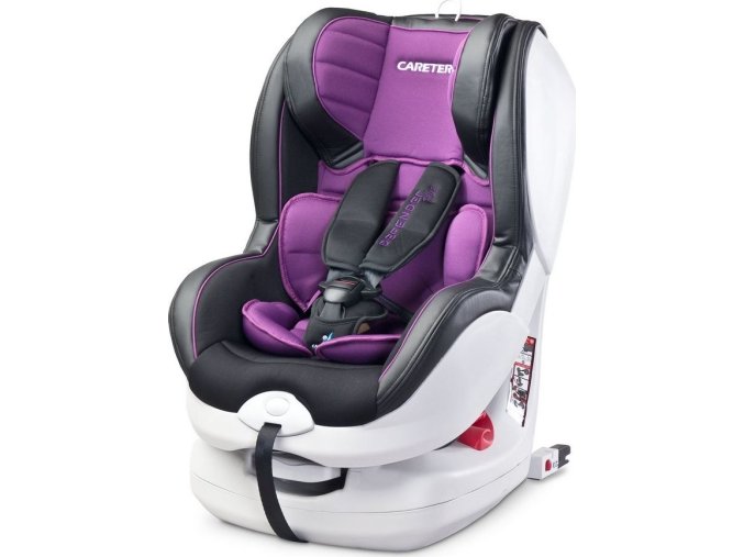 Autosedačka CARETERO Defender Plus Isofix purple 2016