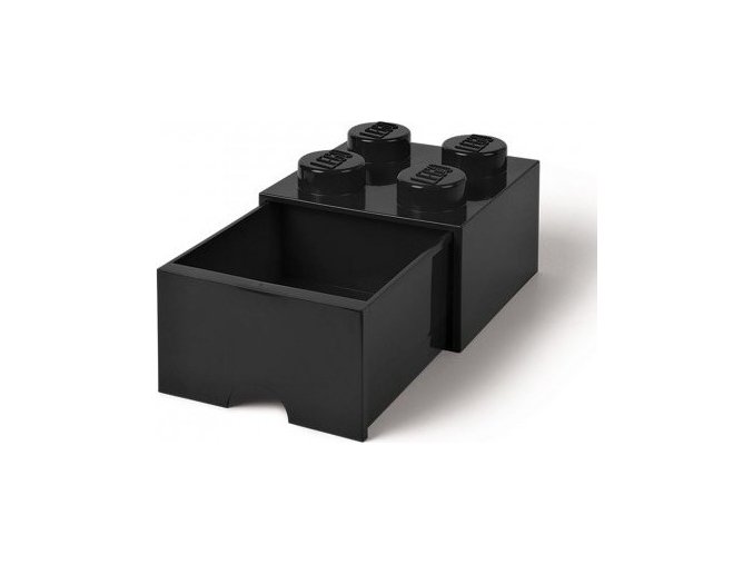 LEGO Úložný box 250x252x181 se šuplíkem černý