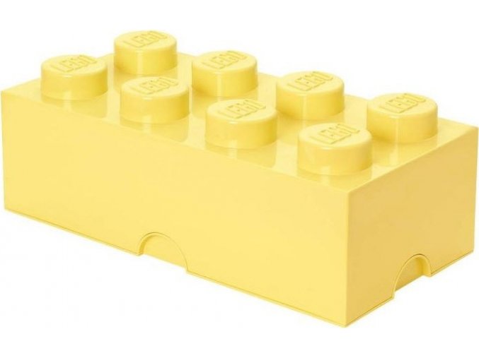 LEGO Storage box 8 ukládací box 8 Světle žlutý