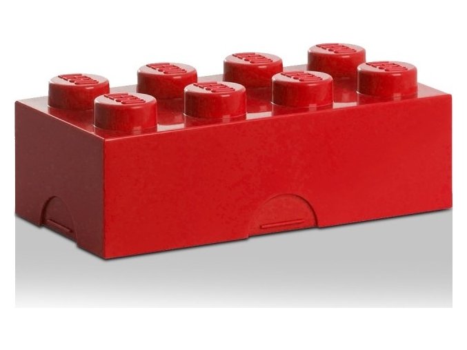 LEGO Svačinový box červený