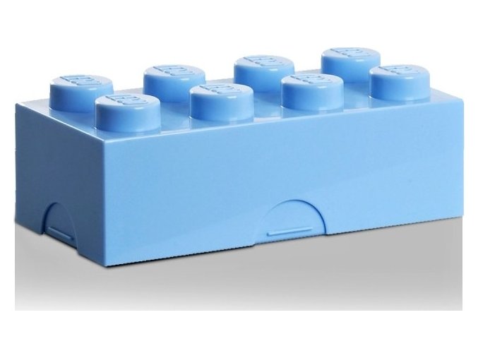 LEGO Svačinový box světle modrý
