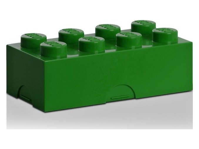 LEGO Svačinový box tmavě zelený