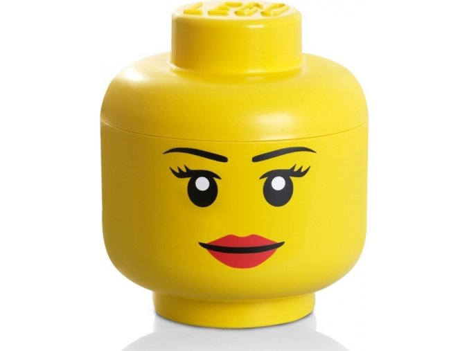 LEGO Box hlava Dívka velikost L