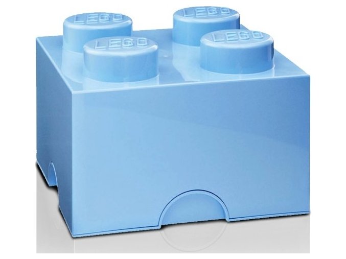 LEGO Úložný box 250x252x181 světle modrý