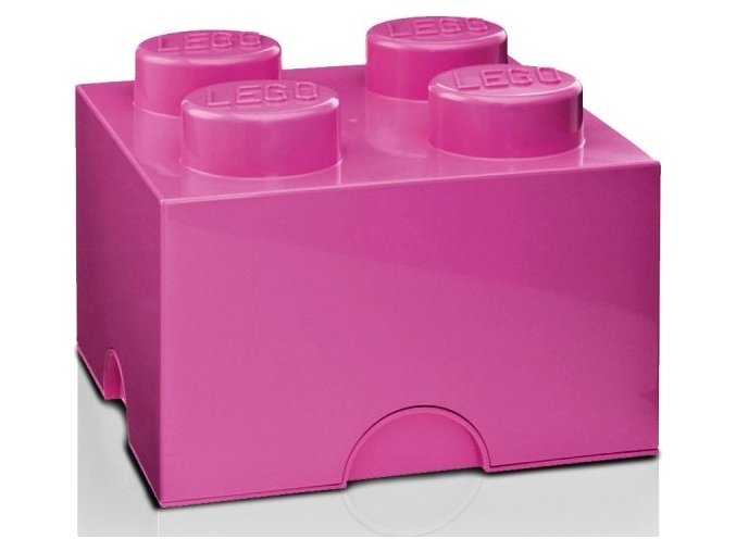 LEGO Úložný box 250x252x181 růžový