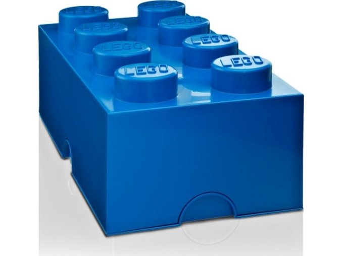 LEGO Storage box 8 ukládací box 8 Tmavě modrý