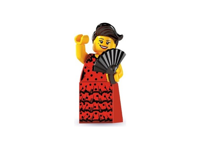 LEGO® 8827 Minifigurka Flamengo tanečnice