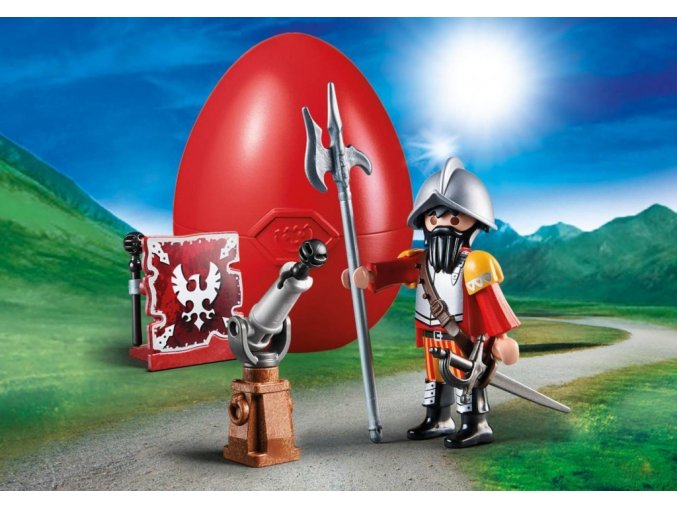 PLAYMOBIL® 70086 Rytíř s kanonem, vajíčko