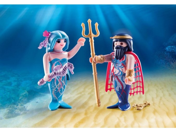 PLAYMOBIL® 70082 Neptun a mořská víla