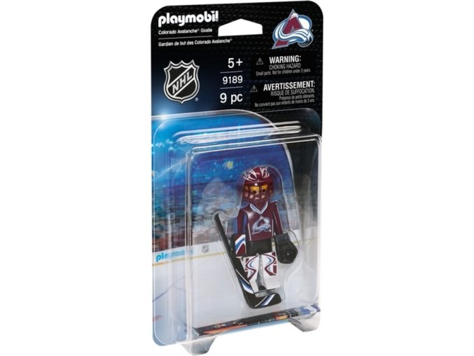 PLAYMOBIL® 9189 NHL Brankář Colorado Avalanche