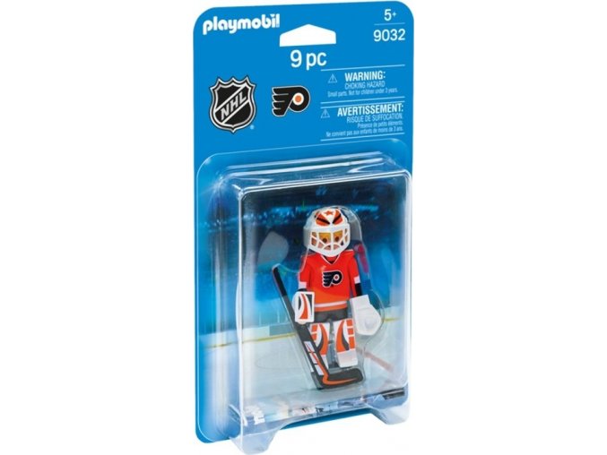 PLAYMOBIL® 9032 NHL Brankář Philadelphia Flyers