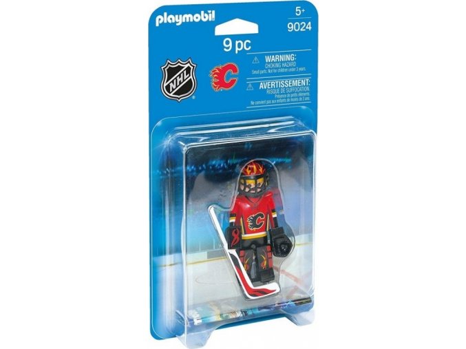 PLAYMOBIL® 9024 NHL Brankář Calgary Flames