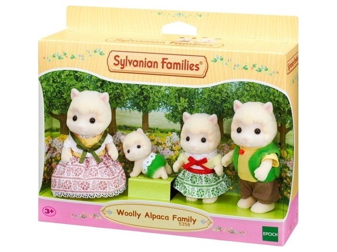 Sylvanian Families 5358 Rodina vlněných alpak