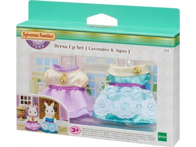 Sylvanian Families 5371 Město - Sada oblečků (levandulový a krajkový)