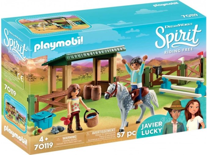 PLAYMOBIL® 70119 Jízdárna s Lucky a Javierem