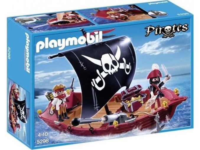 PLAYMOBIL® 5298 Loďka korzárů