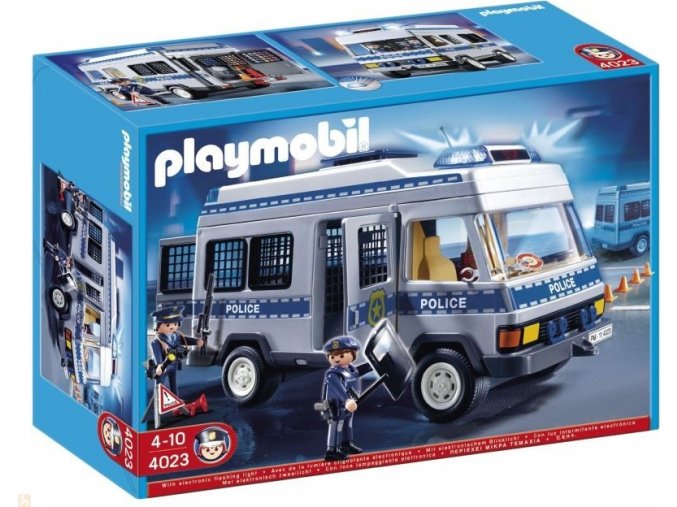 PLAYMOBIL® 4023 Policejní anton se sirénou