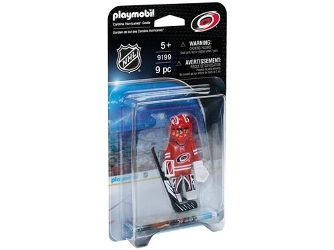 PLAYMOBIL® 9199 NHL Brankář Carolina Hurricanes