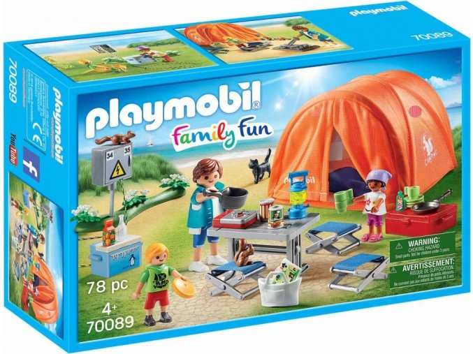 PLAYMOBIL® 70089 Rodinný kemping